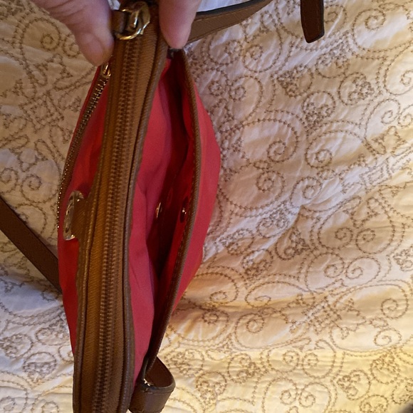 COPY - Michael Kors canvas Crossbody purse - Picture 8 of 9